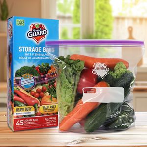 Paquete de 45 Bolsas Reutilizables Resistentes para Almacenamiento de Alimentos, Bolsas Selladas para Conservación y Clasificación de Frescura - Product Image 6