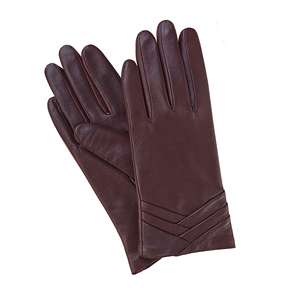 Elegantes Guantes de Cuero para Mujer, Guantes de Vestir de Invierno de Piel de Cordero Genuina, Guantes de Moda Suaves y Cálidos, Proveedor OEM - Product Image 1