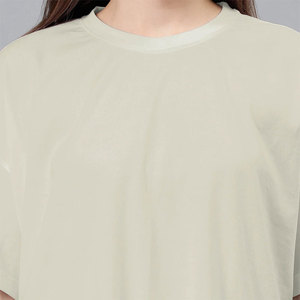 Camiseta de tela premium para mujer, para uso casual y comodidad duradera, camiseta para mujer con MOQ bajo. - Product Image 6