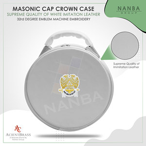 เครื่องปักลายอีเกิลสีขาวหมายเลข 32 สีขาวและสีทอง ไม่มีสายคล้อง - Product Image 4