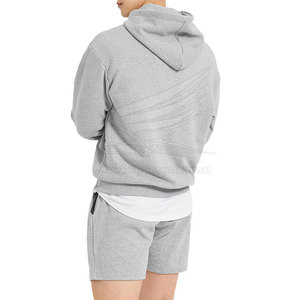 เสื้อฮู้ดดี้โอเวอร์ไซส์ดีไซน์ล่าสุด ผ้าฟลีซผสมคอตตอนน้ำหนักเบา ขายดีที่สุด - Product Image 3