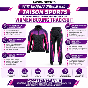 TAISON SPORTS Unisex 300g Polyester/Nylon Interlock Sporty Boxing <b>Tracksuit</b> Windproof Waterproof Breathable Blue <b>White</b> Panel - Product Image 5
