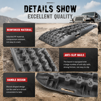 Planches de récupération tout-terrain 4x4 de haute qualité, planches de traction, planches d'évacuation de véhicule avec kit de broches de montage
