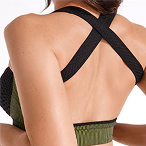 Conjunto de Ropa Deportiva para Mujer, Leggings de Yoga Transpirables y Ligeros, Conjunto de Brasier sin Costuras con Cintura Elástica y Diseño Sólido - Product Image 4