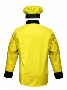 Veste de cuisinier professionnelle, ensemble complet, manches longues, best-seller, tenue de restauration, poche noire sur le revers, uniforme de boulanger - Product Image 4