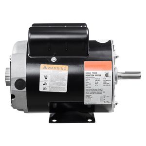 Motore Elettrico Monofase AC 3HP 230V 15.5 Ampere Telaio 56 Velocità 3450 RPM Albero con Scanalatura da 5/8 Pollici Lunghezza 1.88 Pollici Rotazione CW/CCW - Product Image 6