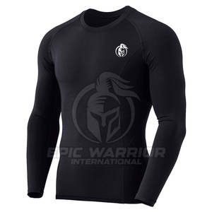 Camisetas de Compresión para Hombre con Logotipo Personalizado, Ropa Deportiva para Entrenamiento y Running - Product Image 5