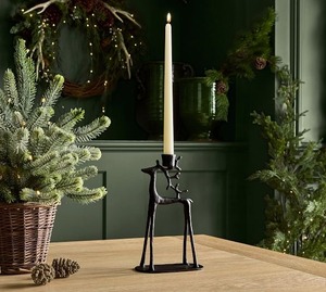 Portavelas Cálido para Invierno con Diseño de Árbol – Decoración Festiva Moderna - Product Image 4