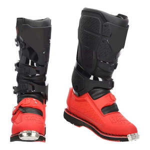 Botas de Motociclismo de Aventura, Impermeables, de Cuero Genuino, para Verano e Invierno, Resistentes al Fuego y al Viento, Unisex, Botas de Montar hasta el Tobillo - Product Image 4