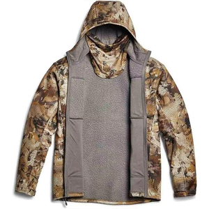 GRACE SIGN Unisex <b>Camouflage</b> Insulated Thermal Winter Hunting <b>Jacket</b> Mid Layer Full Zip Windproof Print Pattern Warm Polyester - Product Image 5