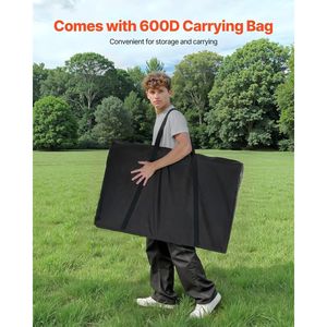 Set da Cornhole Portatile 3x2 ft in MDF, Gioco da Interno ed Esterno per Adulti, Include Tavola per Lancio delle Corn - Product Image 4