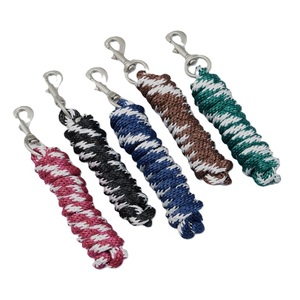 Soft comfortable Nylon Horse Lead Rope Multiple color options Available in various sizes Most demanding lead rope & <b>accessories</b> - Product Image 3