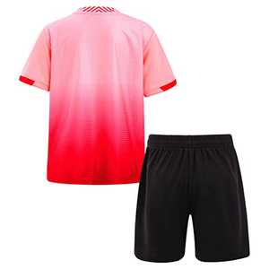 Dernier style d'uniformes de football en gros, uniformes de football pour adultes, uniformes de football en polyester de haute qualité, uniformes de football par sublimation - Product Image 2
