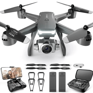 Drone FPV Professionale 2026 V14 con Doppia Fotocamera 6K HD, Quadricottero RC Portatile con 2 Batterie, Adatto per Principianti - Product Image 1