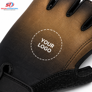Gants de cyclisme demi-doigts imprimé nuage, respirants, avec coussinets en gel antidérapants, vente en gros, logo personnalisé OEM - Product Image 6