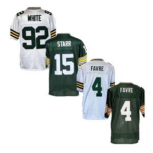 เสื้อฟุตบอลอเมริกันแบบกำหนดเอง ของขวัญสำหรับผู้ชาย ผู้หญิง เด็ก วัยรุ่น แฟนกีฬา พิมพ์และเย็บชื่อทีม หมายเลข เสื้อรักบี้ไล่เฉดสี - Product Image 2