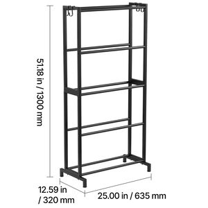 Scaffale di Stoccaggio a 5 Livelli per Filamenti di Stampanti 3D, Unità di Scaffalatura Premium per Filamenti e Bobine di Stampa 3D - Product Image 5