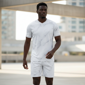 Uniforme de Fútbol Sublimado Avanzado, Conjunto de Camiseta de Fútbol Ergonómica, Ropa de Entrenamiento Antibacteriana para Clubes de Fútbol - Product Image 5