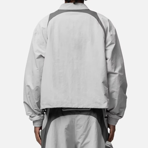 Custom Nylon Winter Hooded Elastic Waist Lightweight Casual Full Length Tracksuit Men Women Windbreaker <b>Jogging</b> <b>Suit</b> Waterproof - Product Image 4
