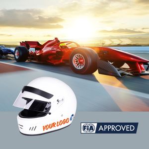 Casco de Seguridad Profesional para Carreras TBRACING de Alta Calidad, Integral, Compuesto, con Certificación Snell SA2025 y FIA, OEM, ODM, ISO 9001 - Product Image 2