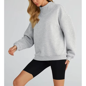 Conjunto Deportivo Personalizado para Mujer, Top Corto, Sudadera con Capucha Oversize, Estilo Hip Hop Urbano, Sudadera para Mujer - Product Image 3