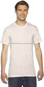 Men 50% <b>Polyester</b> 25% Cotton 25% <b>Rayon</b> T Shirt With Logo Wholesale High Quality Short Sleeve Custom tri blend t shirts - Product Image 3