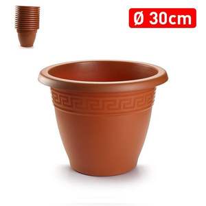 MACETA DE PLÁSTICO DE 30 CM, Elegancia y Durabilidad para Plantas y Flores de Interior/Exterior - Product Image 3