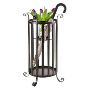 Organizador de Paraguas y Soporte para Bastones de Metal con Relieve de Cobre, Estilo Moderno, Decoración Antigua para el Hogar - Product Image 6