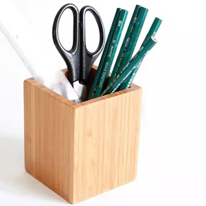 Wood Pen Holder Handmade Stationery Gift Wood Pen Holder Hot Sales Wooden Pencil Holder for <b>Table</b> At Reasonable Price - Product Image 5