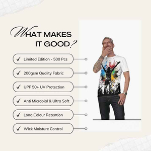 เสื้อกีฬาถักแบบซับลิเมชั่น โพลีเอสเตอร์ 100% พิมพ์ลายโลโก้ตามสั่ง แห้งเร็ว ระบายอากาศดี เหมาะสำหรับฟิตเนสและออกกำลังกาย - Product Image 5