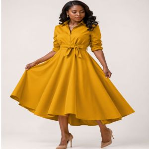 Custom Sorority Casual Dresses Sisterhood Shirt <b>Skirt</b> High Quality Spandex Gold Color Blocked High Waist for Sorority Girls - Product Image 1