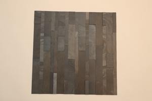 Revêtement mural en pierre sablée de haute qualité, épaisseur 2 mm, écologique, effet 100 % naturel, semi-flexible, couleur rouge, ardoise fine - Product Image 4