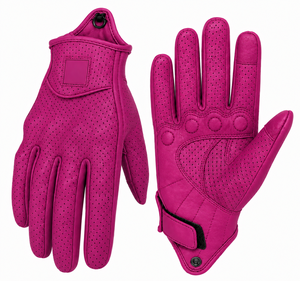 Gants en cuir pour moto personnalisés, coupe-vent, toutes saisons, BMX Racing, hommes, femmes, OEM, ODM, faible MOQ - Product Image 5