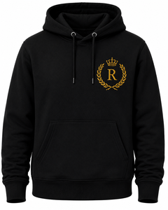 Best Selling Embroidery Hoodie <b>Men's</b> Custom Racing Flag Embroidered Logo Heavyweight GSM Cotton thick Unisex Oversized Printing - Product Image 3