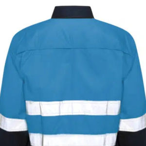 Chaleco de Seguridad Profesional para Hombre, ANSI Clase 3, EN ISO 20471 Clase 2, Ecológico, de Franela, Antiarrugas, Transpirable y Ligero - Product Image 6