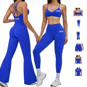 High Quality 2026 Fashion Mid Waist Yoga <b>Leggings</b> for Women Adults Breathable Anti-Bacterial Seamless Customizable Reasonable - Product Image 1