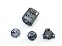 Adaptateur de chargeur mural rapide GaN TFT AI portable 70W avec écran TFT, USB Type C PD3.0 PPS 2C1A, prise US EU UK, avec câble rétractable