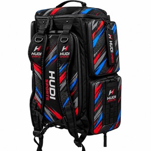 Mochila Deportiva de Exterior Sublimada en Cordura, 20 Pulgadas, Carcasa Suave Impermeable, Diseño Geométrico, Cierre de Cremallera, Diseño Rectangular - Product Image 4