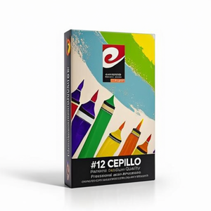 # 12 pinceaux de qualité supérieure pour artistes professionnels et amateurs de bricolage - Product Image 1