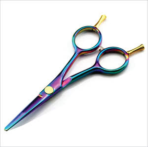 กรรไกรตัดผม CHC Black Diamond ดีไซน์ใหม่ทันสมัย กรรไกรตัดผมแบบฟลัต ซี่ฟันละเอียด ผลิตจากสแตนเลสสตีล พลาสมา เหมาะสำหรับใช้ในร้านเสริมสวย - Product Image 1