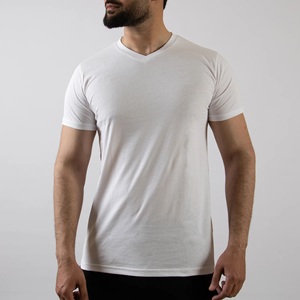 Camiseta de Hombre, Cuello Redondo, Manga Corta, Color Azul Marino, Secado Rápido, Transpirable, Corte Regular, Tejido de Punto, 100% Algodón, Informal, con Logotipo Frontal - Product Image 3