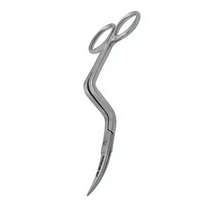 Tijeras Curvas Dobles para Bordado a Máquina de 6 Pulgadas, Mango Curvo Profesional, Acero Inoxidable de Grado Alemán, Recorte de Hilo de Precisión - Product Image 5