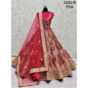 Nupcial Indio Desgaste Terciopelo Colecciones Para Novia Con Zarkhan Trabajo Por Fabzone - Product Image 2