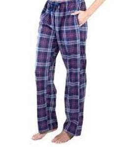 Pantalon de pyjama décontracté léger et doux pour homme, en lin/coton, à carreaux personnalisés, taille mi-élastique, ODM - Product Image 2