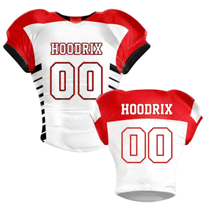 Custom Sublimated American Football Jersey American Fit Breathable Mesh Team Uniform Heavyweight Game Shirt Wholesale Factory - Product Image 1