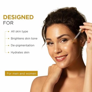 Sérum éclaircissant pour le visage à l'eau de riz, enrichi en protéines de riz hydrolysées, niacinamide, vitamine E, squalane - Product Image 6