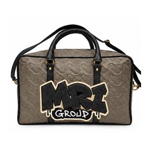 Wholesale Price Custom Genuine <b>Leather</b> Durable Polyester Lining Travel Vintage <b>Men</b> Duffle <b>Bag</b> Luxury High Quality Zipper Closure - Product Image 1