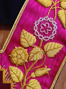 Scottish Rite 18th Degree Collar High Quality Custom Masonic Collars Best Sale Customized Masonic Collars - Product Image 4