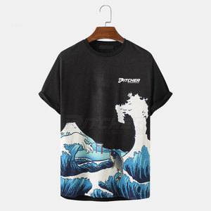 เสื้อยืดผู้ชายสไตล์โมเดิร์นสำหรับใช้ในชีวิตประจำวัน สวมใส่สบาย ดีไซน์ลำลอง เหมาะกับการเดินเล่นในเมือง ผลิตในประเทศปากีสถาน - Product Image 4