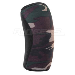 Genouillères de compression élastiques camouflage pour le sport, protection articulaire, entraînement et fitness - Product Image 1